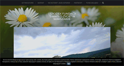 Desktop Screenshot of fundacja.wpraga.oaza.pl