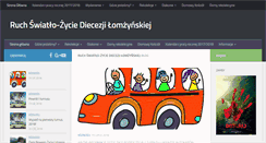 Desktop Screenshot of lomza.oaza.pl