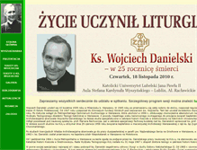 Tablet Screenshot of danielski.oaza.pl